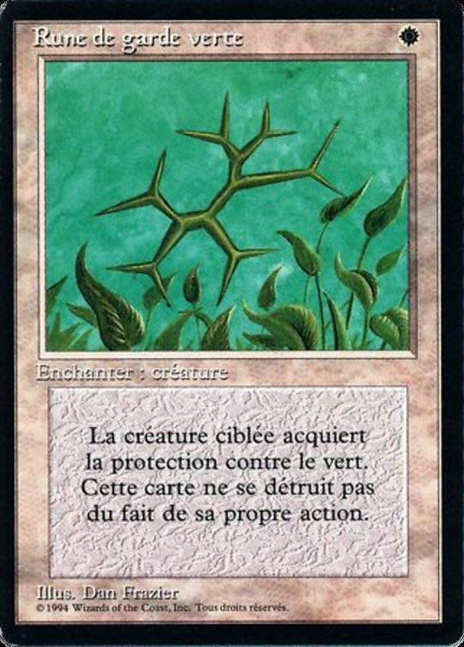 Green Ward [Foreign Black Border]