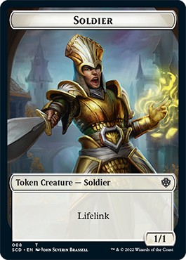 Eldrazi // Soldier Double-Sided Token [Starter Commander Decks]