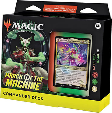 Magic the Gathering : March Of The Machine Commander Deck - Call for Backup