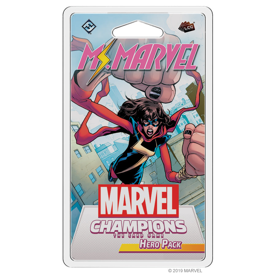 FANTASY FLIGHT GAMES MARVEL CHAMPIONS: MS. MARVEL HERO PACK