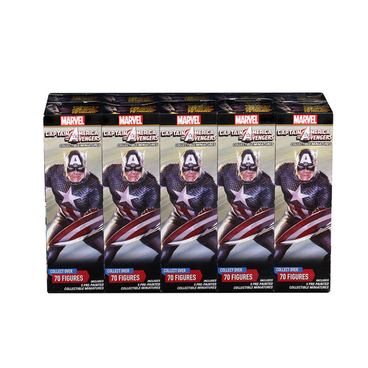 Marvel HeroClix Captain America and the Avengers Booster Brick