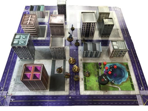 Bot War - Card City / Airport Terrain Set