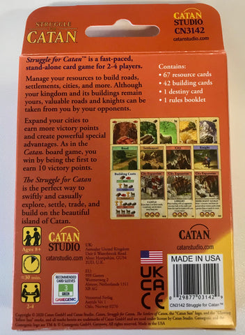 Struggle for Catan - Multi-Player Card Game