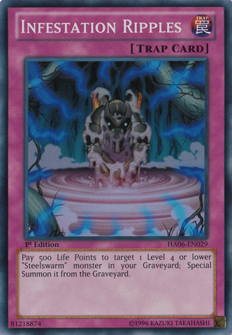 Infestation Ripples [HA06-EN029] Super Rare