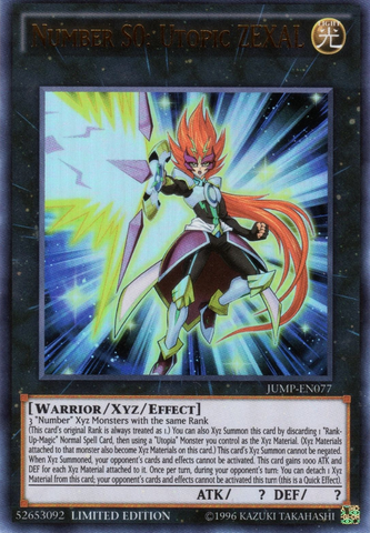 Number S0: Utopic ZEXAL [JUMP-EN077] Ultra Rare