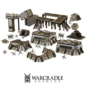Warcradle Scenics Omega Defence Line Set (Pre-Order)