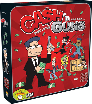 Cash N Guns: Second Edition Boardgame