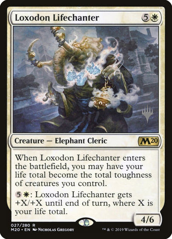 Loxodon Lifechanter (Promo Pack) [Core Set 2020 Promos]