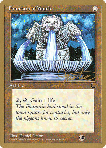 Fountain of Youth (Mark Justice) (SB) [Pro Tour Collector Set]
