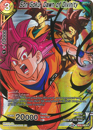 Son Goku, Dawn of Divinity (SPR) (BT8-109) [Malicious Machinations]