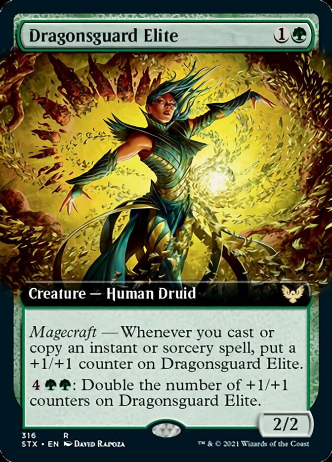 Dragonsguard Elite (Extended Art) [Strixhaven: School of Mages]