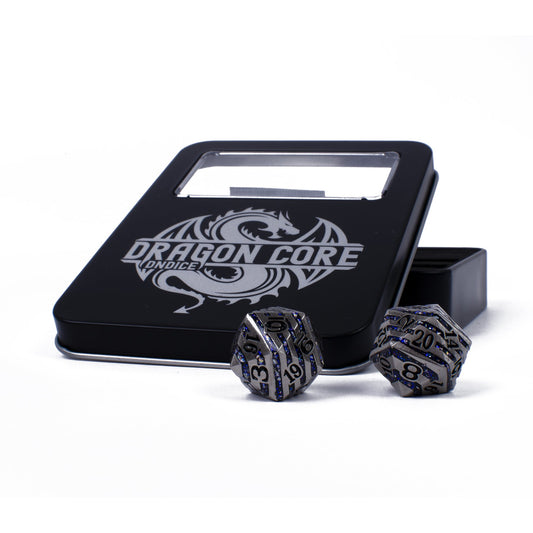 Chaos Silver Dragon DnDice Set