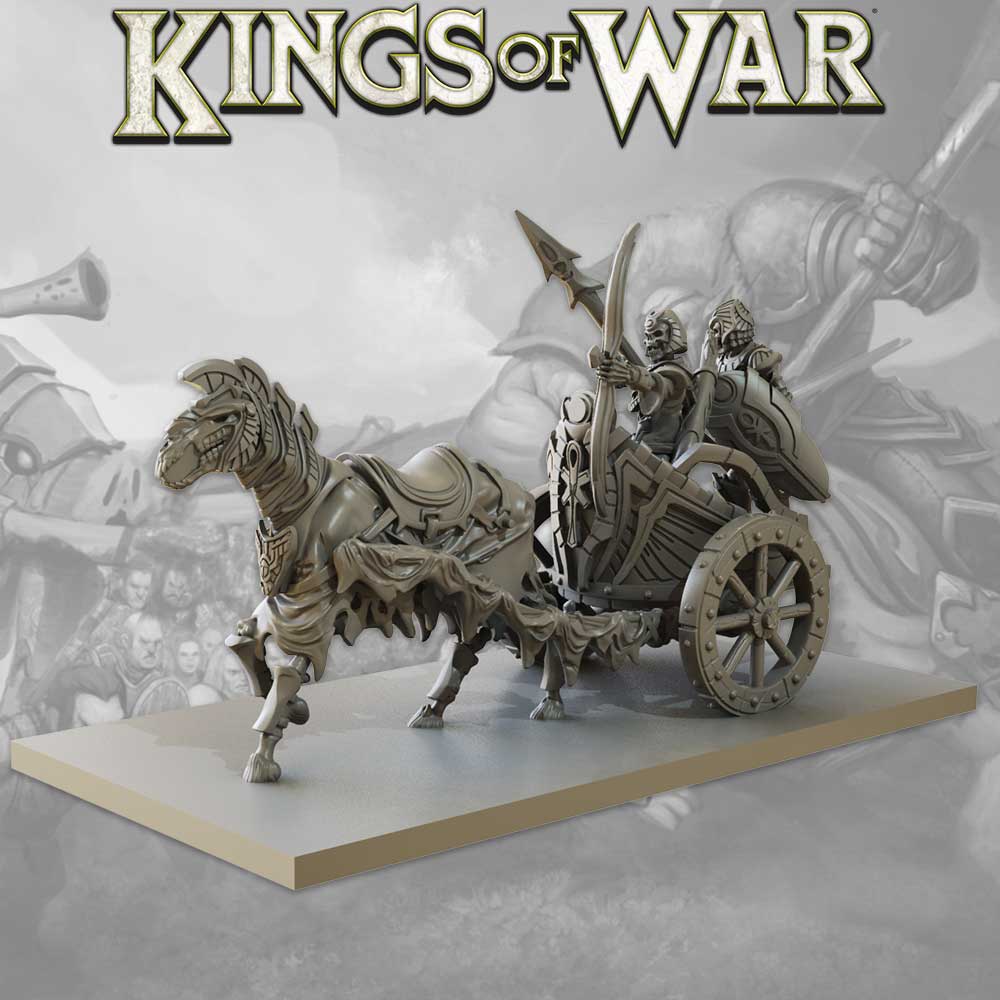 Kings of War Empire of Dust Revenant Chariots Regiment