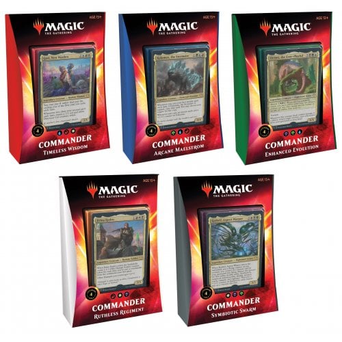 Magic: The Gathering Ikoria Lair of Behemoths Commander 2020 Decks Complete Set