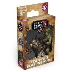 WILD WEST EXODUS CONFEDERATE BLACKHOOF SCOUTS