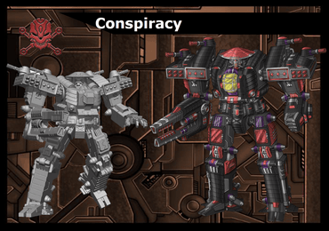 Bot War - Conspiracy Mega Fortress Bot – Coils Titan