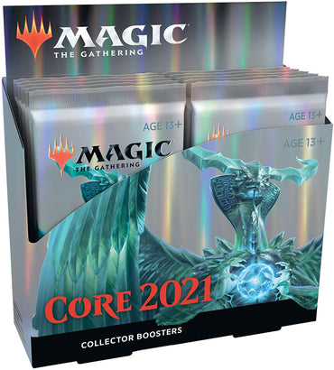 Magic: The Gathering Core Set 2021 Collector Booster Box Display