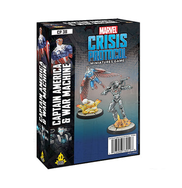 Captain America and War Machine: Marvel Crisis Protocol Miniatures Game