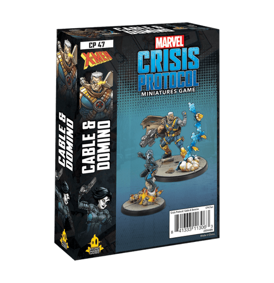 Marvel Crisis Protocol Cable and Domino