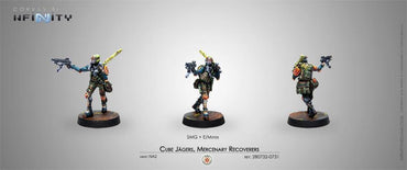 Cube Jagers, Mercenary Recoverers (SMG) Infinity Corvus Belli