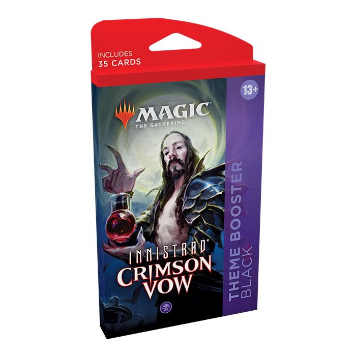 Magic the Gathering Innistrad Crimson Vow Theme Booster Black