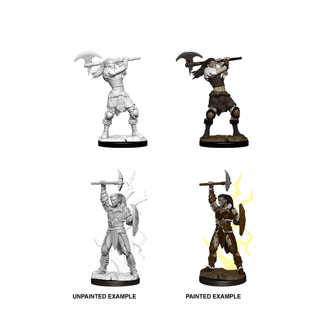D&D Nolzur's Marvelous Miniatures Goliath Barbarian (Female)