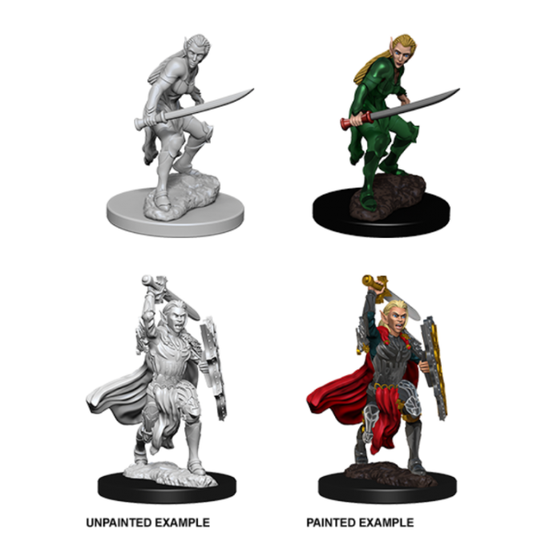 D&D Nolzur's Marvelous Miniatures Elf Fighter (Female)
