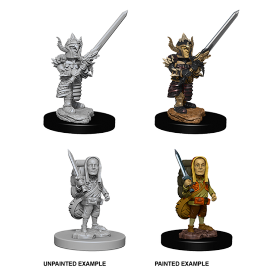 D&D Nolzur's Marvelous Miniatures Halfling Fighter (Male)