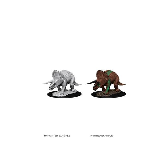 WIZKIDS D&D NOLZUR'S MARVELOUS MINIATURES (WAVE 7) - TRICERATOPS