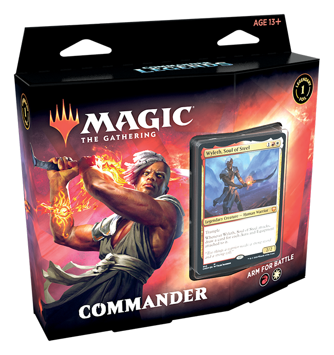 MAGIC: THE GATHERING COMMANDER LEGENDS COMMANDER DECK - ARM FOR BATTLE