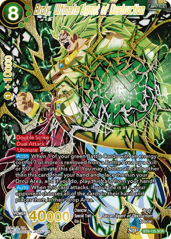 Broly, Ultimate Agent of Destruction (SCR) (BT6-125) [5th Anniversary Set]