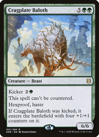 Cragplate Baloth (Promo Pack) [Zendikar Rising Promos]