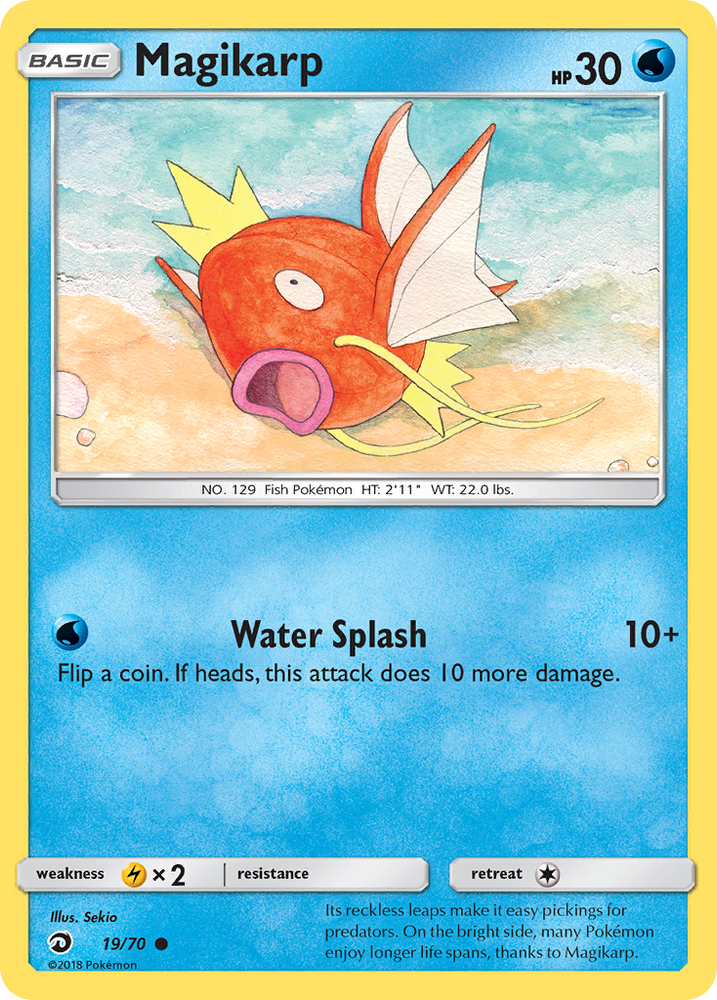 Magikarp (19/70) [Sun & Moon: Dragon Majesty]