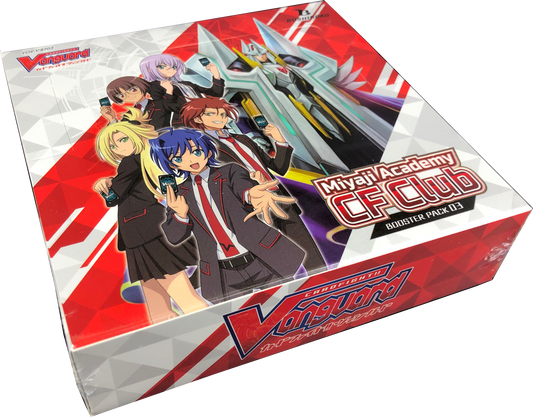 Cardfight Vanguard Miyaji Academy CF Club V-BT03 Booster Box