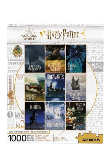Harry Potter Jigsaw Puzzle Travel Posters (1000 pieces)