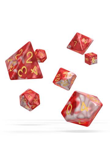 Oakie Doakie Dice RPG Set Gemidice - Red Sky (7)