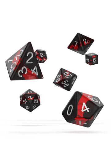 Oakie Doakie Dice RPG Set Enclave - Ruby (7)