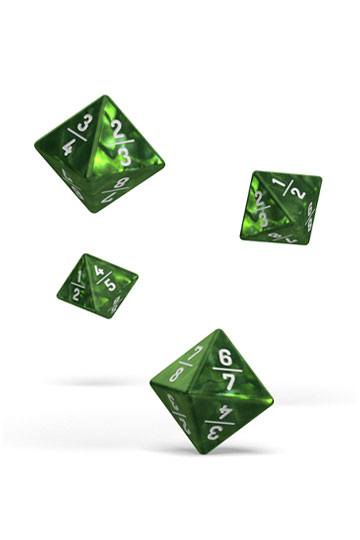 Oakie Doakie Dice D8 Dice 18 mm Goyf Marble - Green (4)