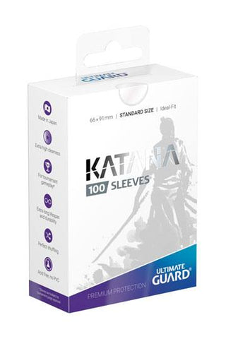 Ultimate Guard Katana Sleeves Standard Size Transparent (100)