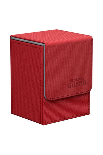 Ultimate Guard Flip Deck Case 80+ Standard Size XenoSkin Red