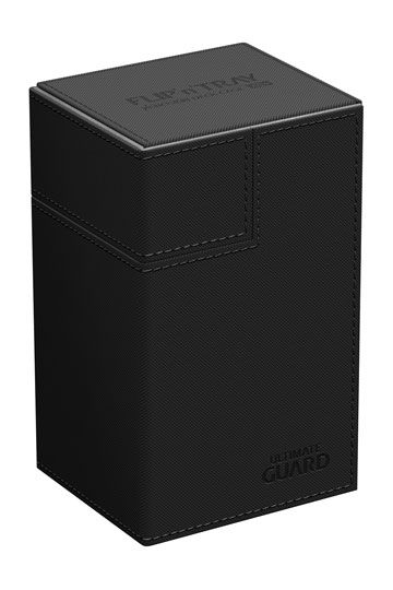 Ultimate Guard Flip'n'Tray Deck Case 80+ Standard Size XenoSkin Black