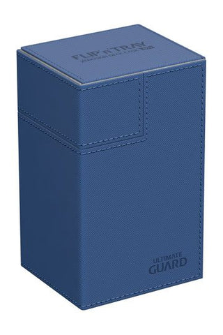 Ultimate Guard Flip'n'Tray Deck Case 80+ Standard Size XenoSkin Blue