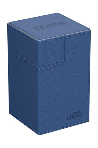 Ultimate Guard Flip'n'Tray Deck Case 100+ Standard Size XenoSkin Blue