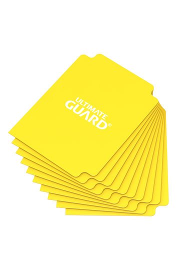 Ultimate Guard Card Dividers Standard Size Yellow