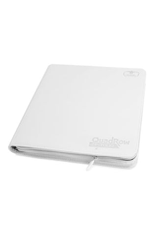 Ultimate Guard 24-Pocket QuadRow ZipFolio XenoSkin White
