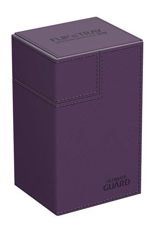 Ultimate Guard Flip'n'Tray Deck Case 80+ Standard Size XenoSkin™ Purple