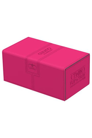 Ultimate Guard Twin Flip´n´Tray Deck Case 200+ Standard Size XenoSkin™ Pink