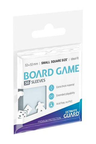 Ultimate Guard Premium Soft Sleeves for Board Game Cards Small Square 53x53mm (50)