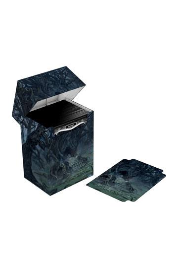 Ultimate Guard Basic Deck Case 80+ Standard Size Lands Edition II Swamp