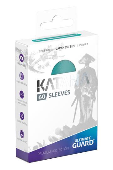 Ultimate Guard Katana Sleeves Japanese Size Turquoise (60)